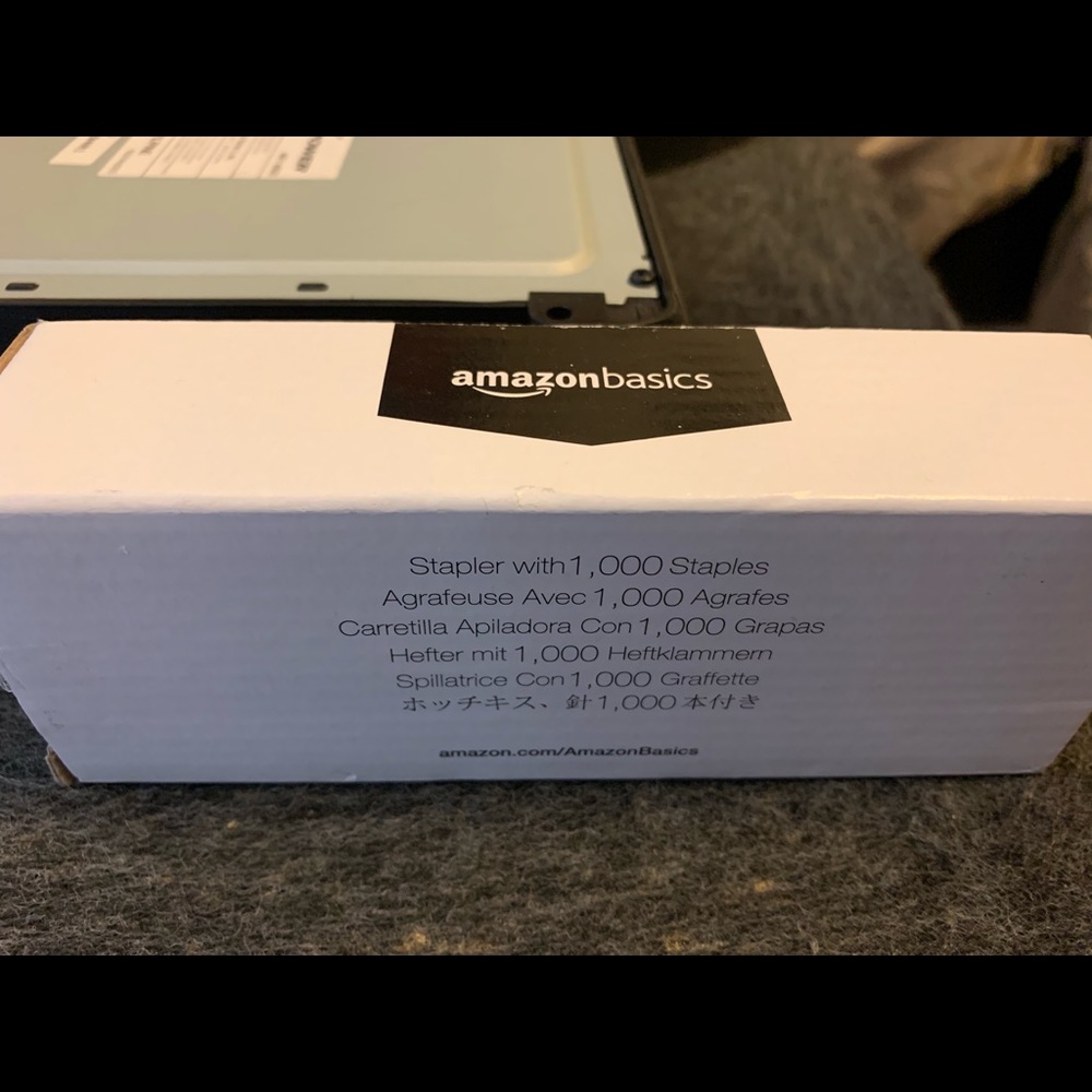 Amazon basics stapler. New in box